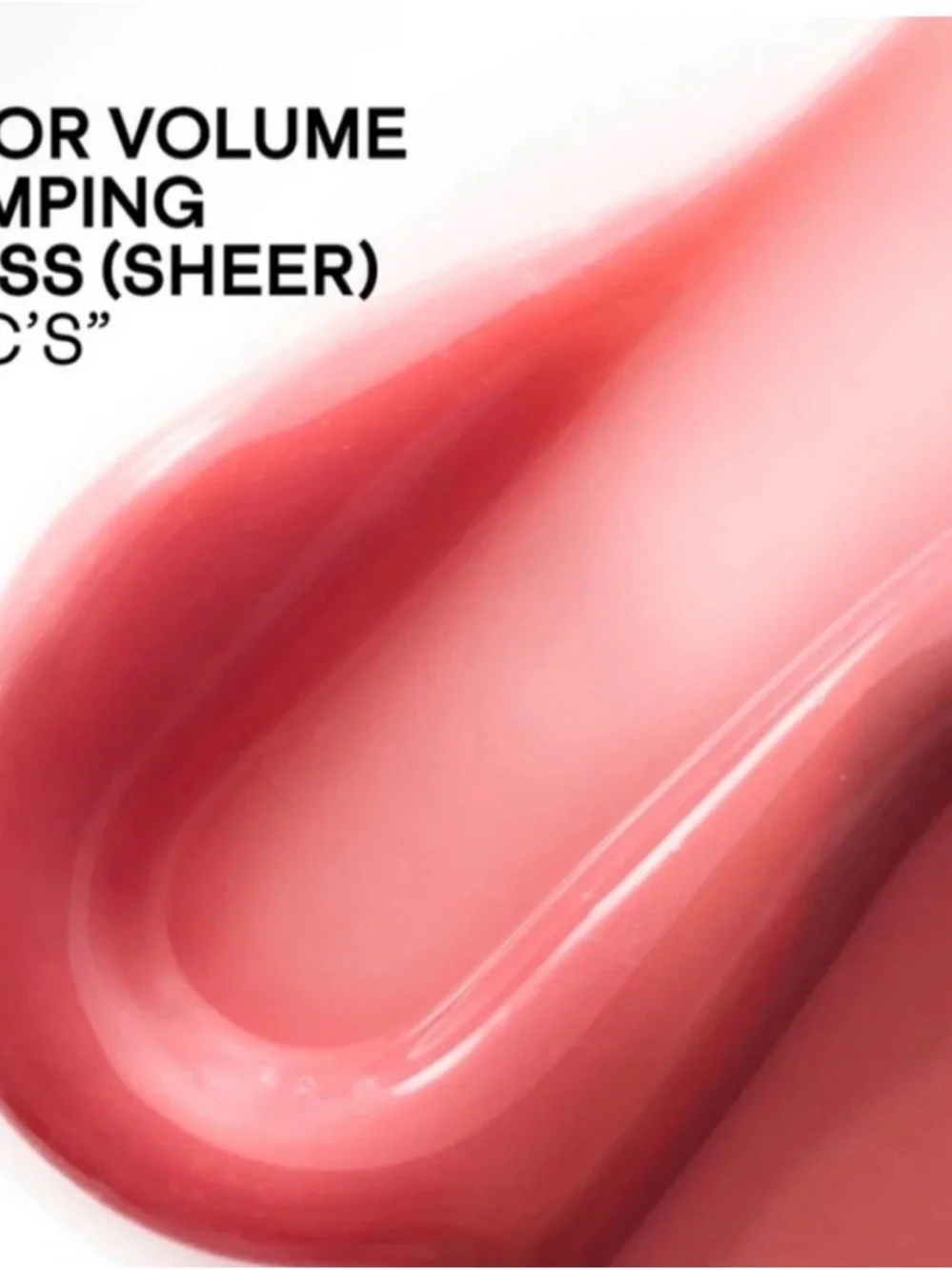 Patrick Ta Major Volume Plumping Lip Gloss - 2 CC`s - Pink NIB